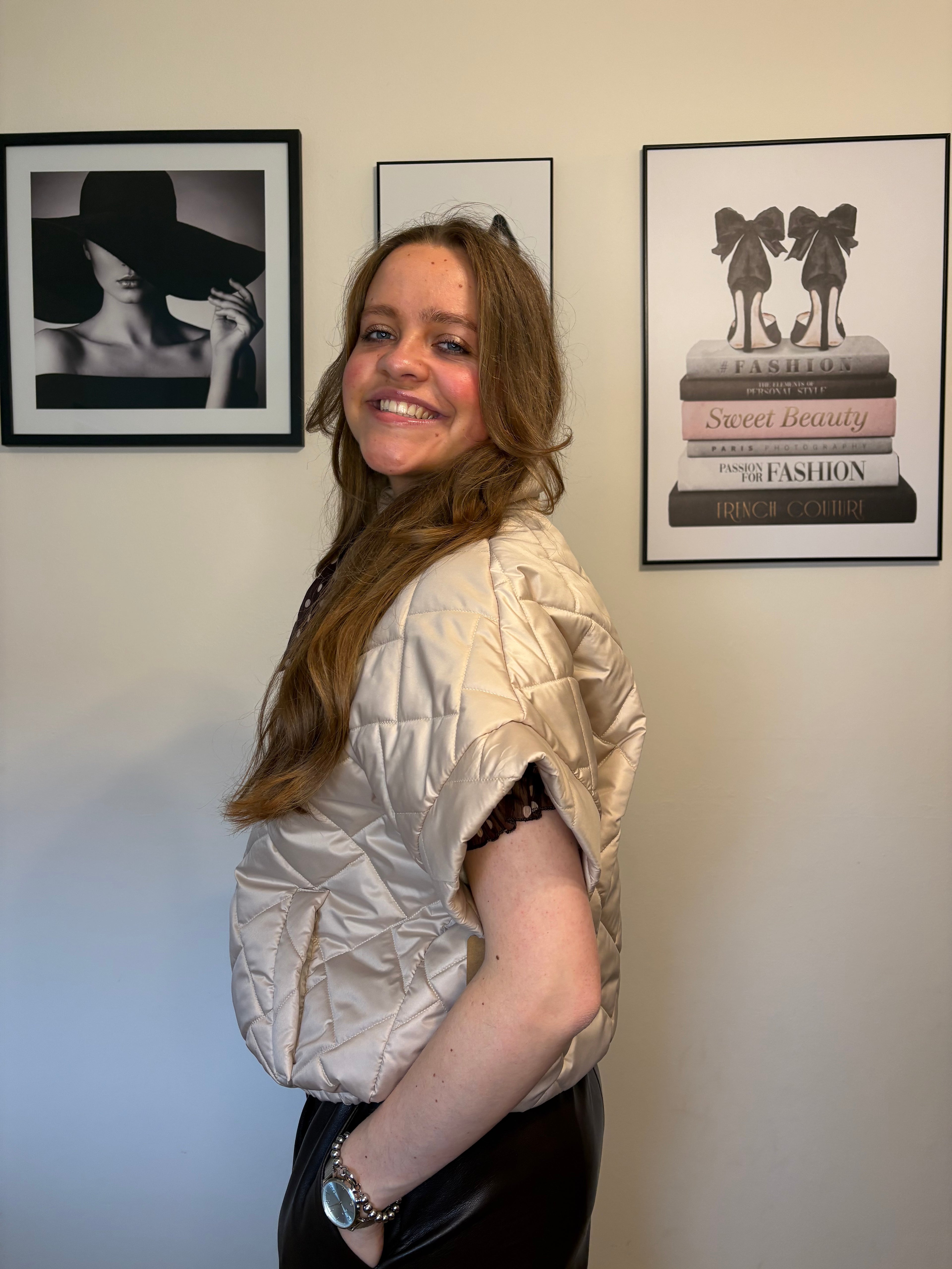 Bodywarmer Bibi champagne