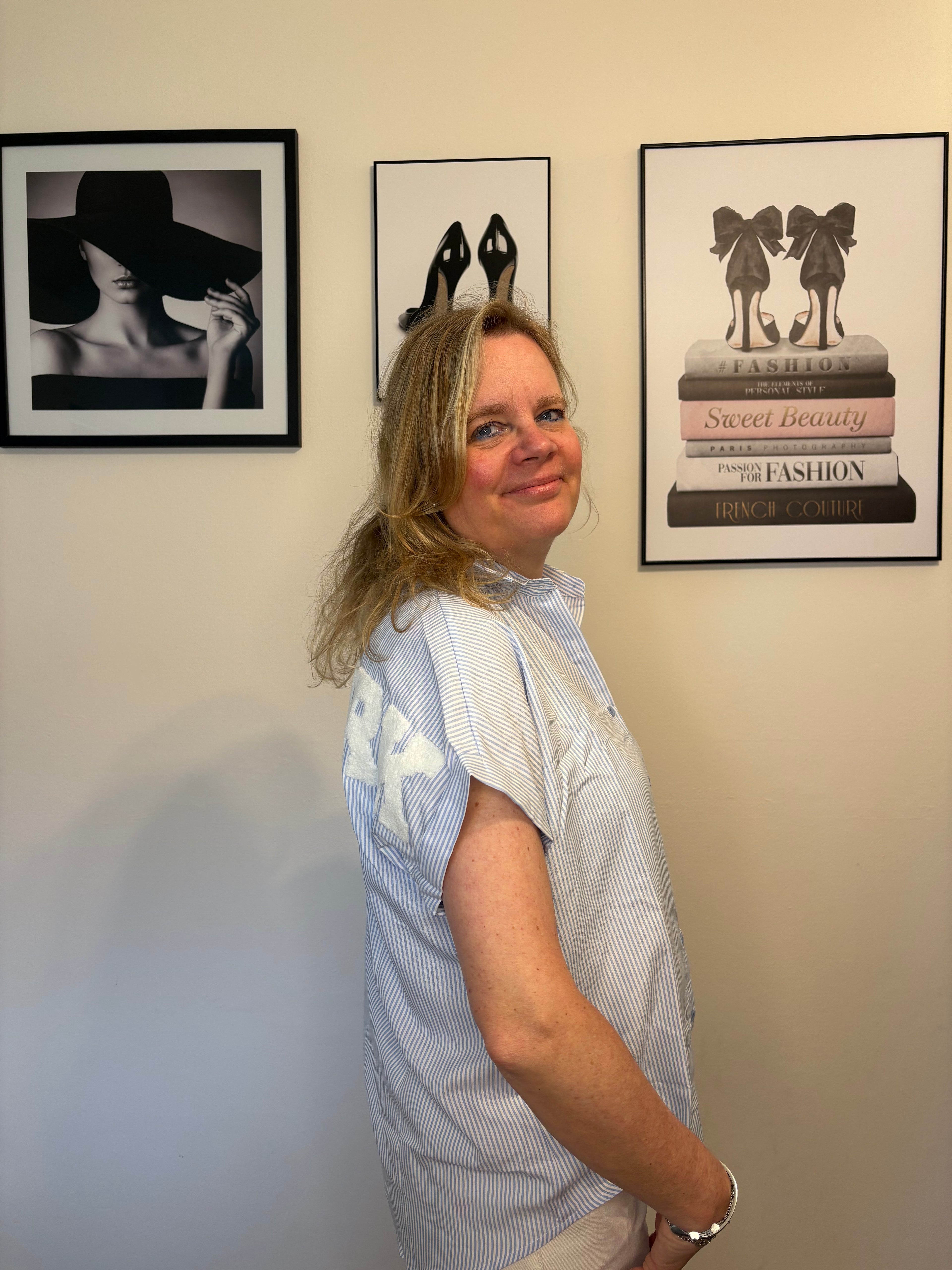 Streep blouse New York Ellen