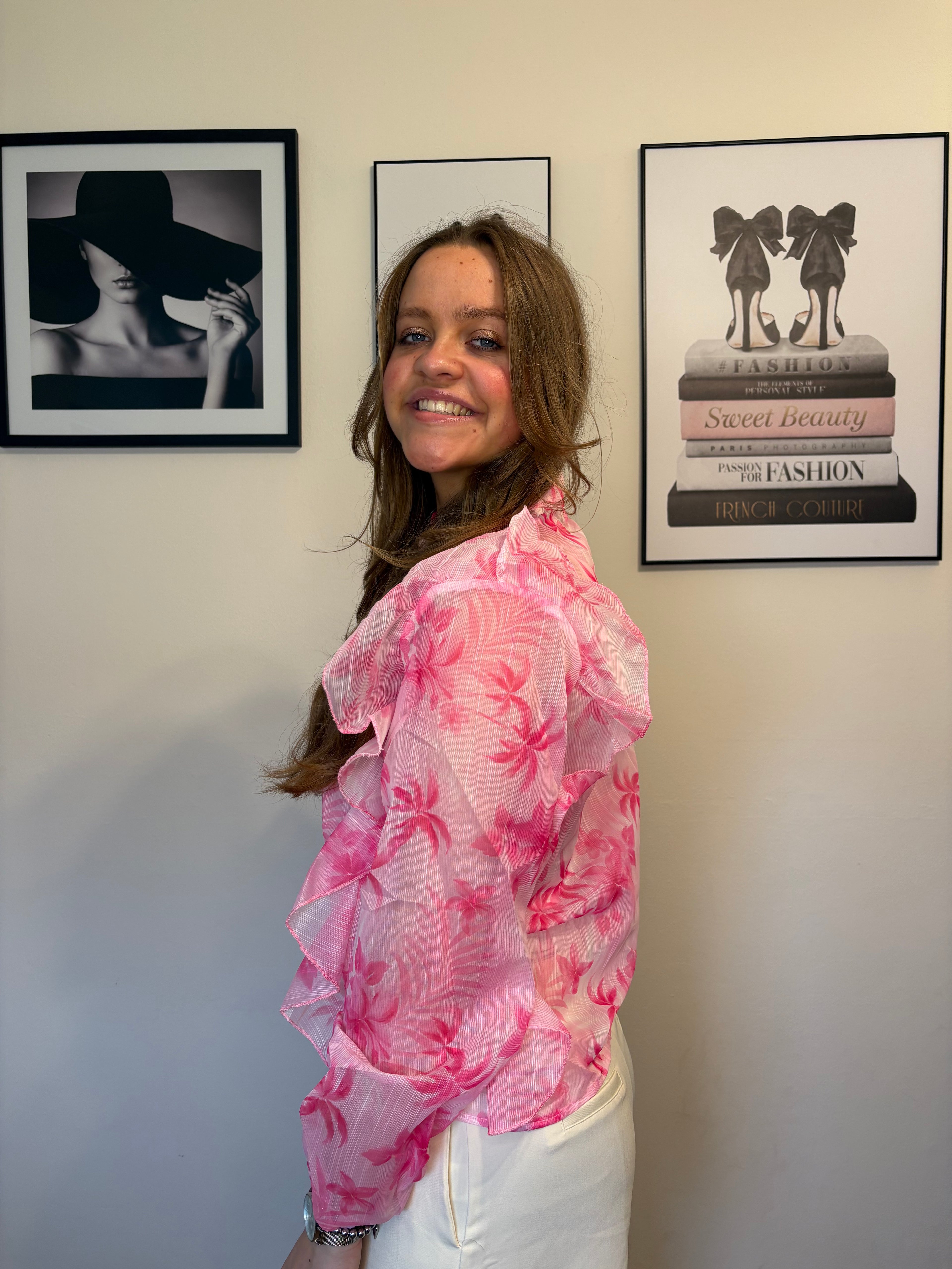 Blouse Tess roze
