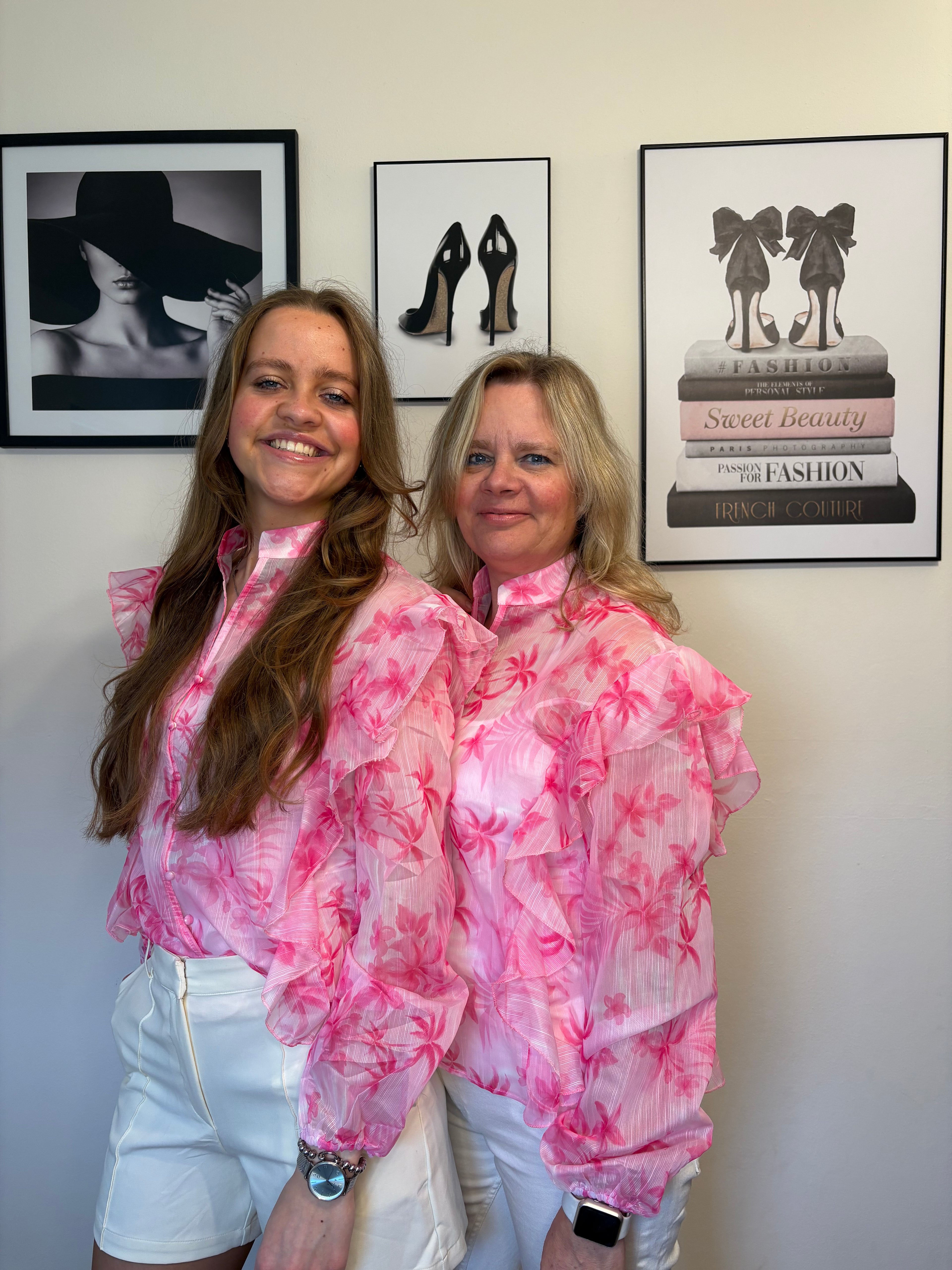 Blouse Tess roze
