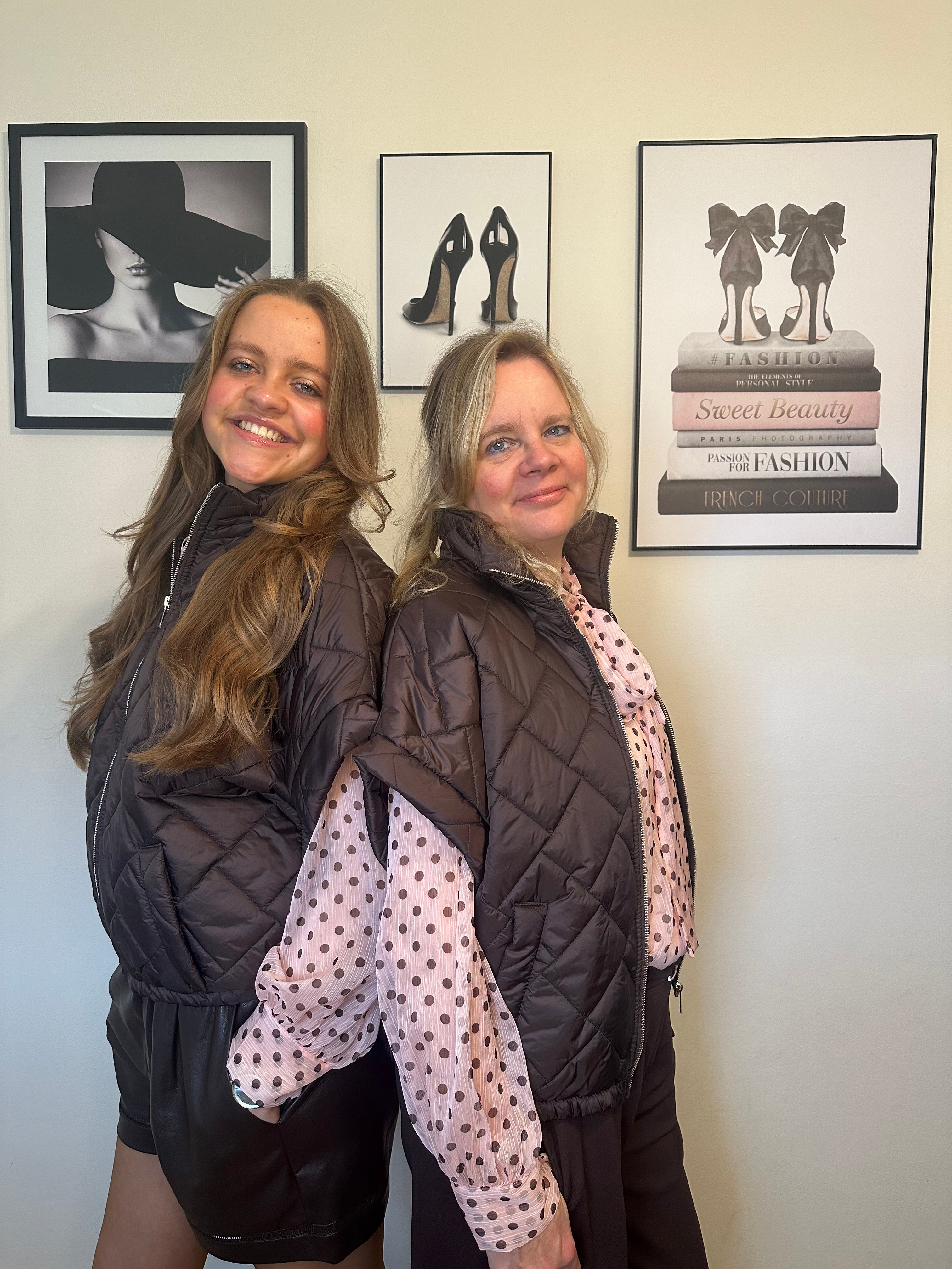 Bodywarmer Bibi bruin