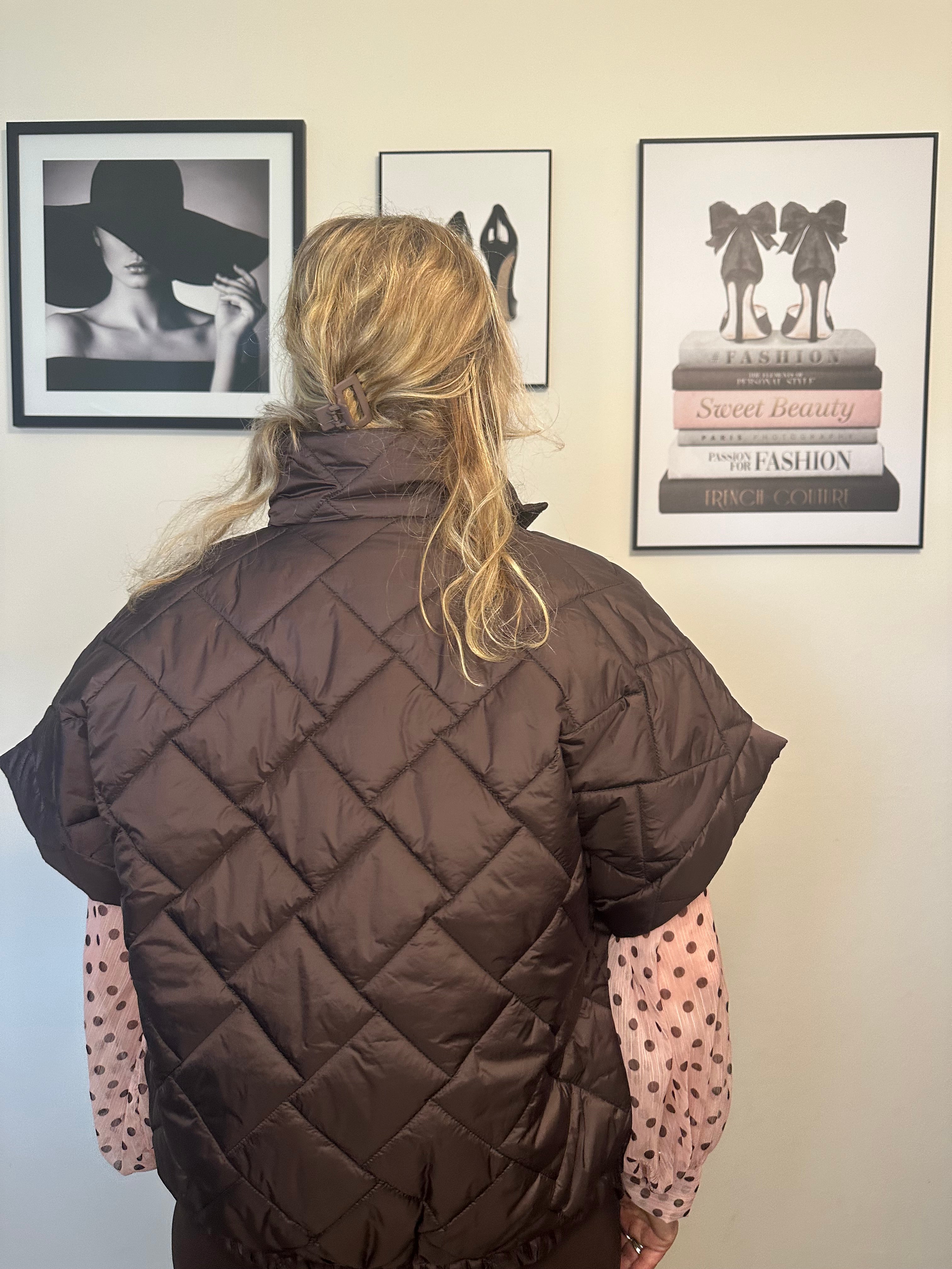 Bodywarmer Bibi bruin
