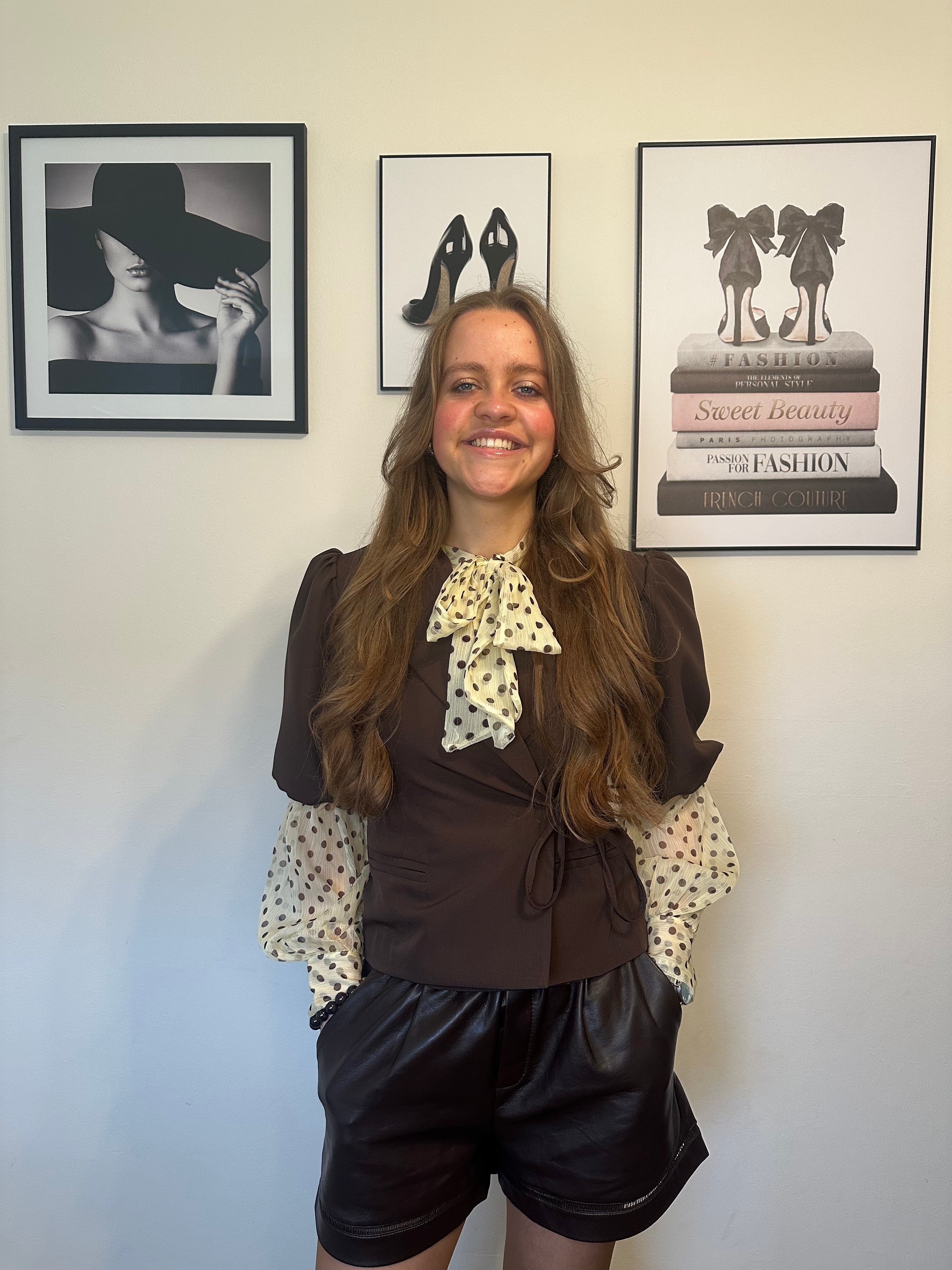 Wikkeljasje Femke bruin