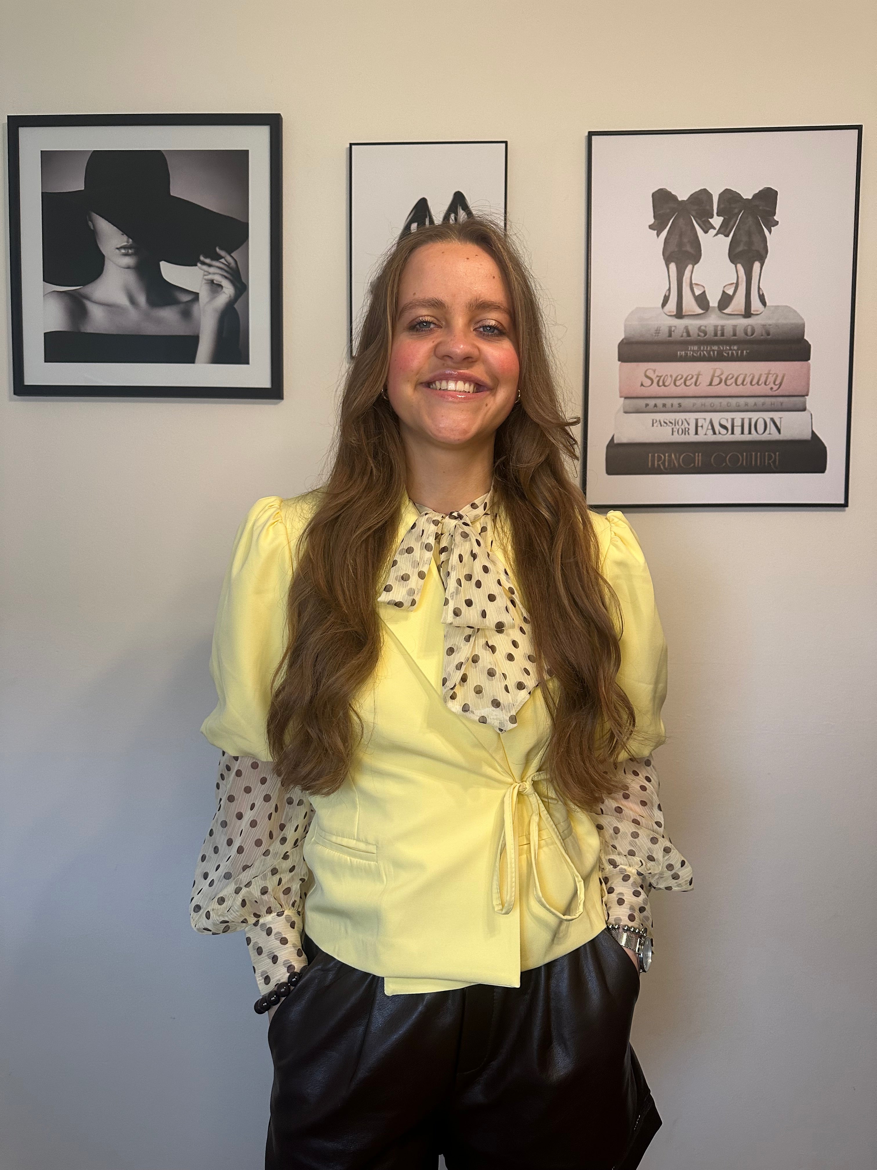 Wikkeljasje Femke geel