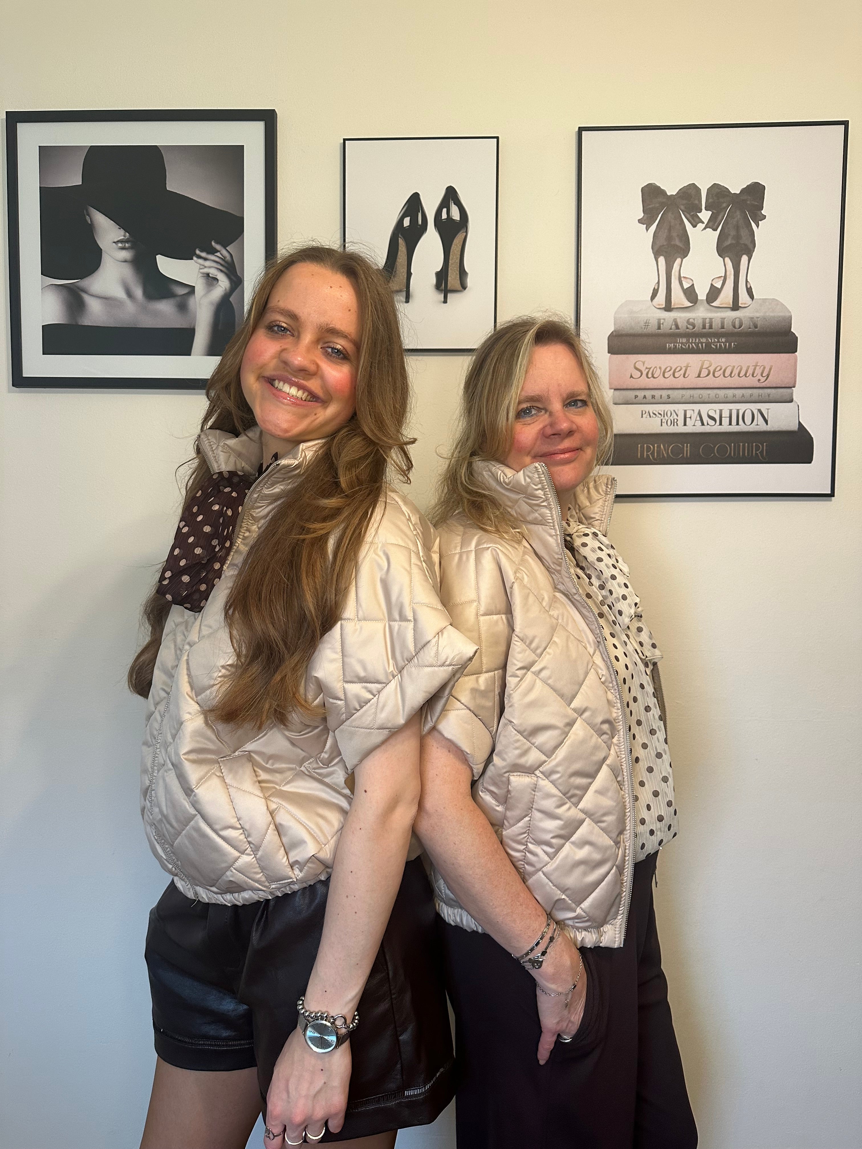 Bodywarmer Bibi champagne