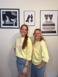 Sweatshirt Amber geel