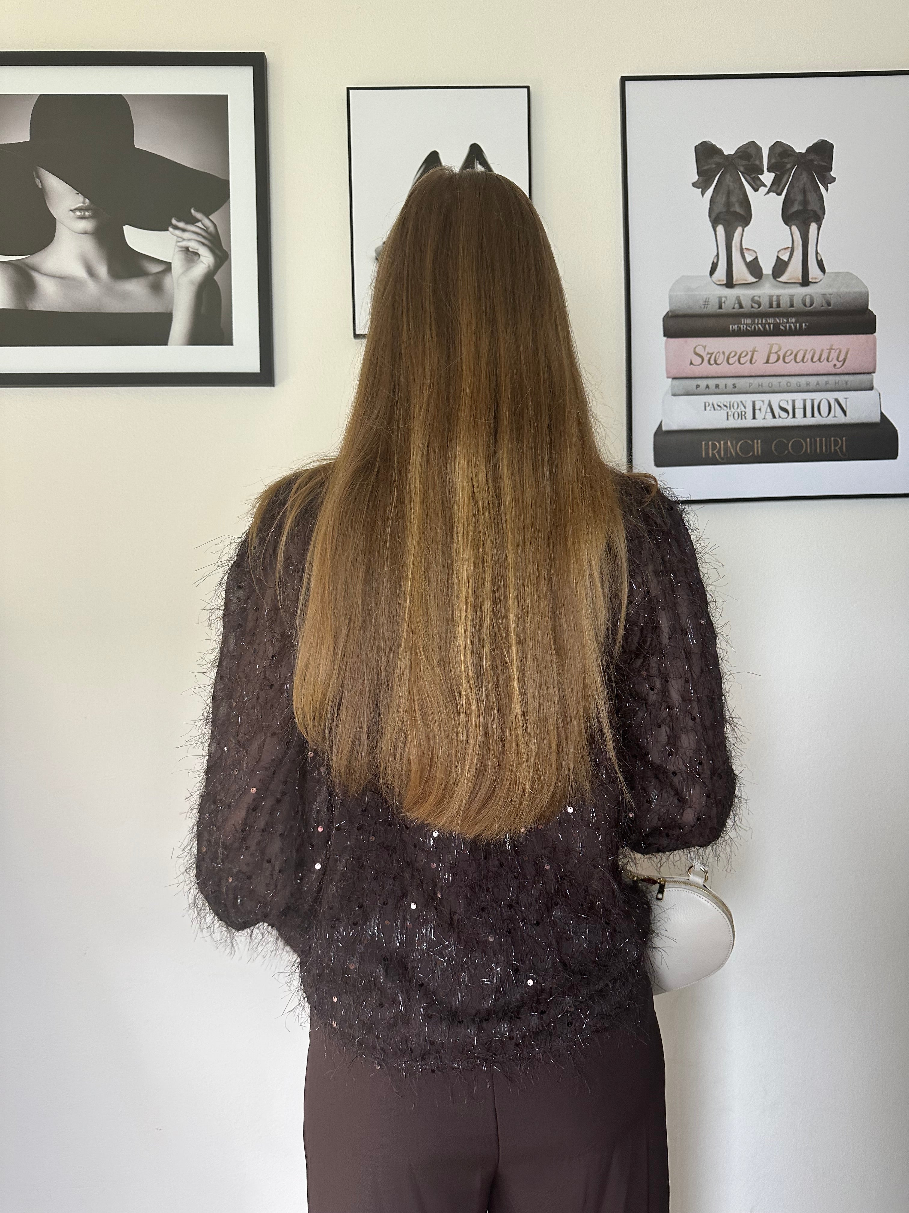 Blouse Juul bruin