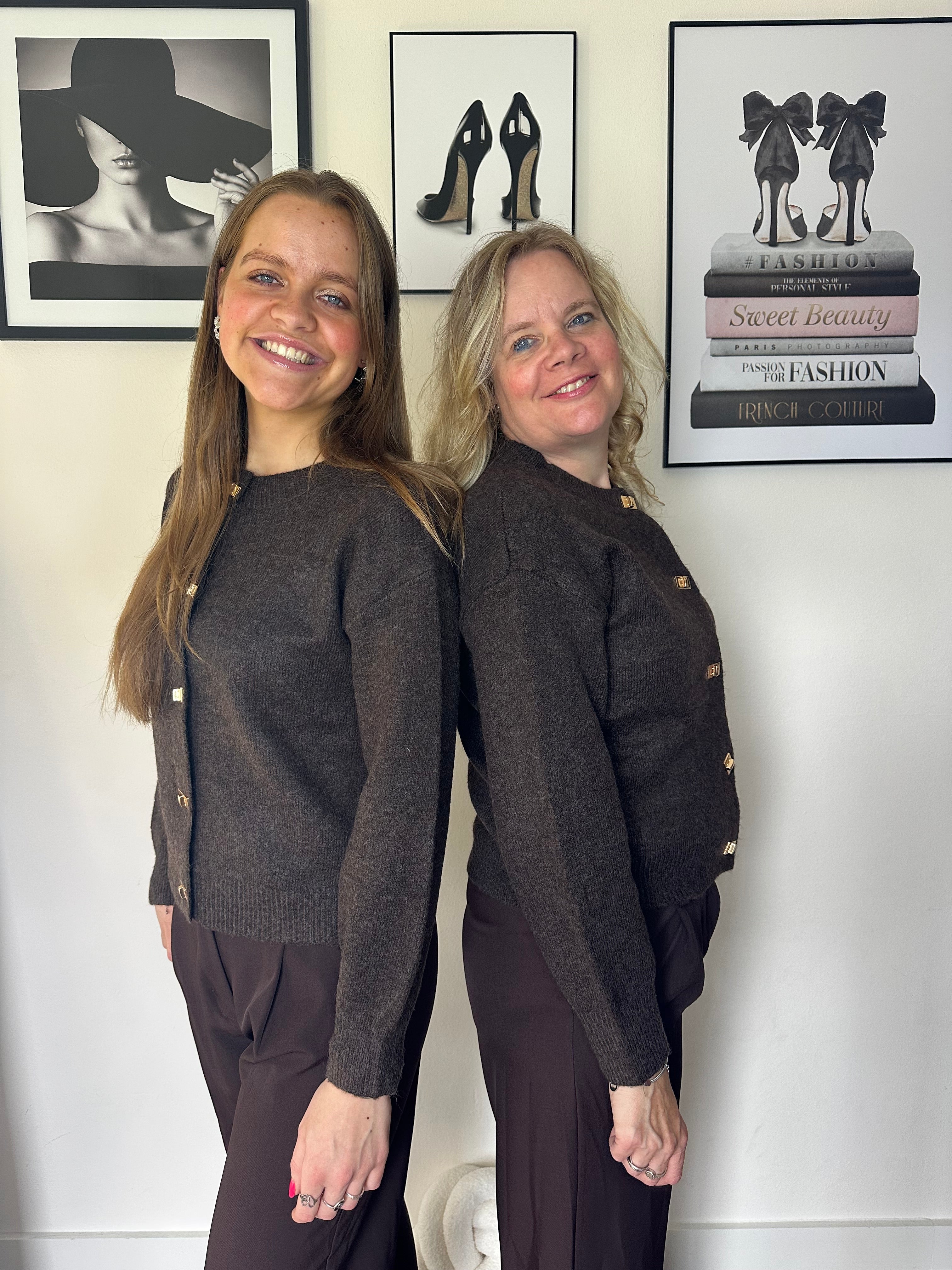 Vest Nienke bruin