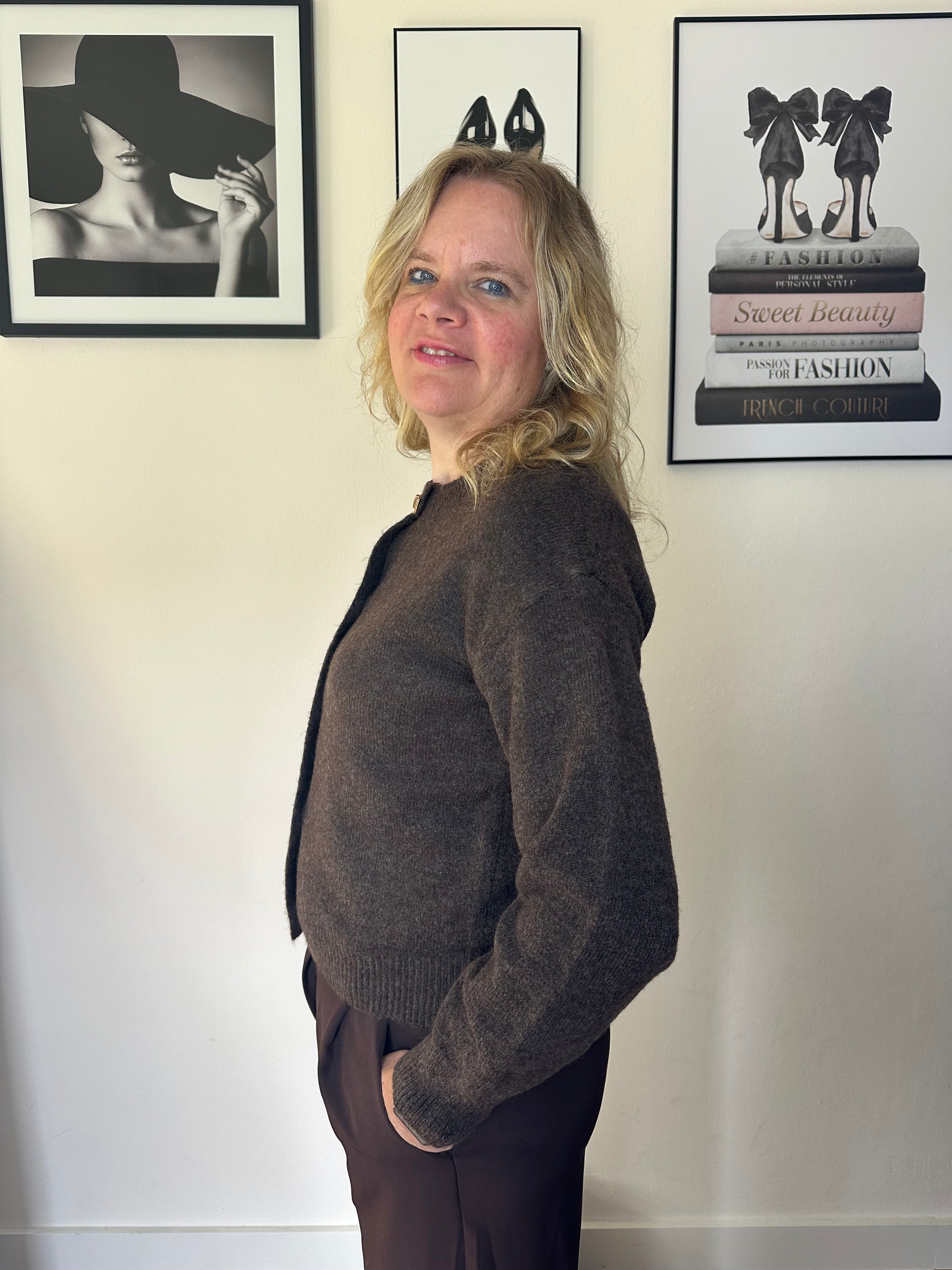 Vest Nienke bruin