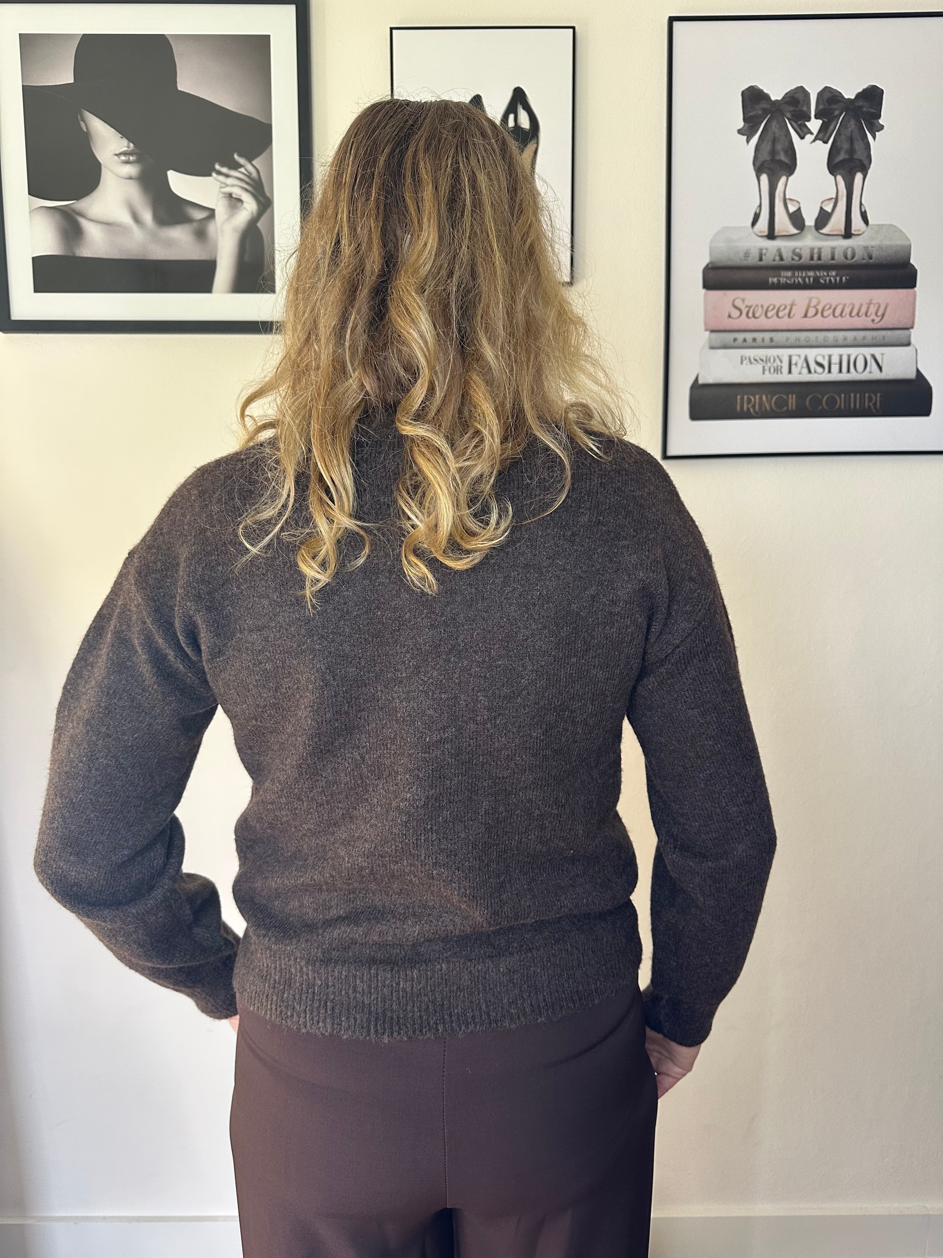 Vest Nienke bruin